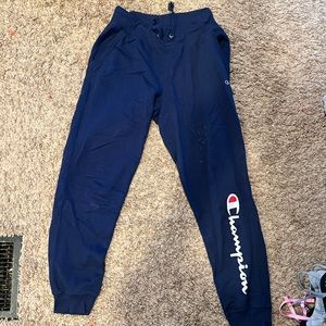 Blue Champion Joggers women’s size medium